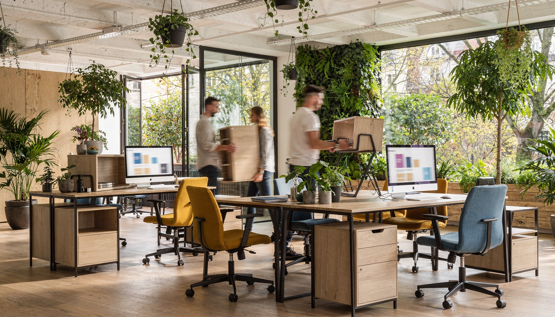 Wirtschaftlicher als Neukauf – Büro mit viel Naturlicht
