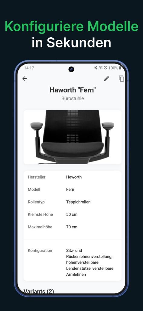 In Sekunden konfigurieren